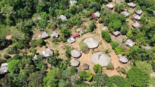 Exploring an Embera Village in the Jungle