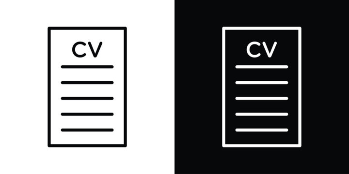 CV icon