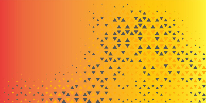 Abstract Triangle colorful background or wallpaper with polygons variety of triangular shapes and colors, triangles or concave geometrical shapes with Copy space soft color