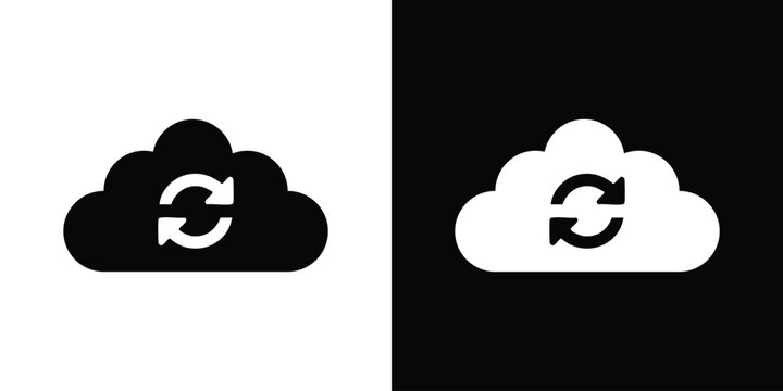 Cloud sync icon