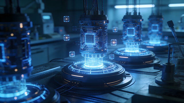 Next-Generation Quantum AI System with Advanced Quantum Processors