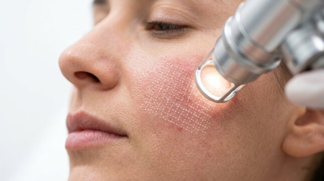 Skin allergy test procedure with adhesive patches being applied by a healthcare worker to a patient's arm.