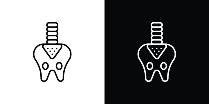 Pelvis icon vector mark for web