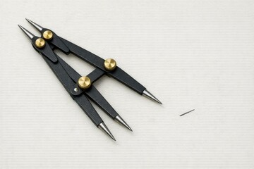 Fototapeta premium A pair of scissors sitting on a table