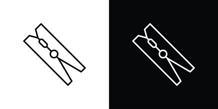 Peg icon vector mark for web