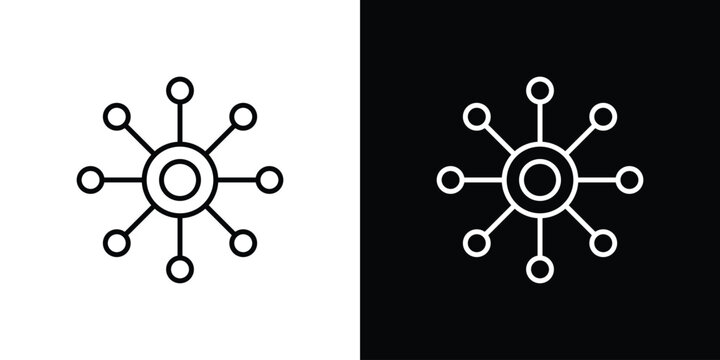 Frameworks icon vector mark for web