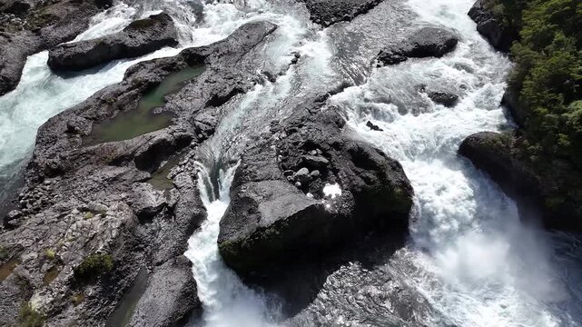 Turbulent Waters of Saltos del Petrohu&eacute;