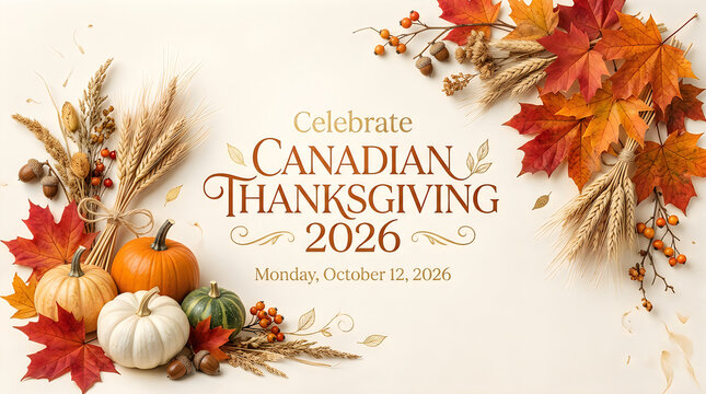 Canadian thanksgiving day 2026 celebration happy thanksgiving day