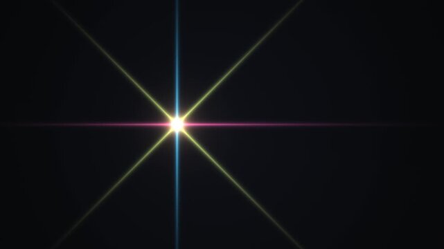 Seamless looping VJ clip with bright light effects for visuals
