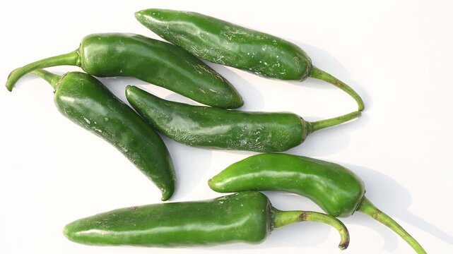 Giant Jalapeno peppers, a medium-hot chili variety (2,500&ndash;15,000 SHU) from Mexico, grow 8-12 cm (3-5 inches) long. Giant Jalape&ntilde;os are massive chili peppers that grow up to 5 inches long and 1 inch.