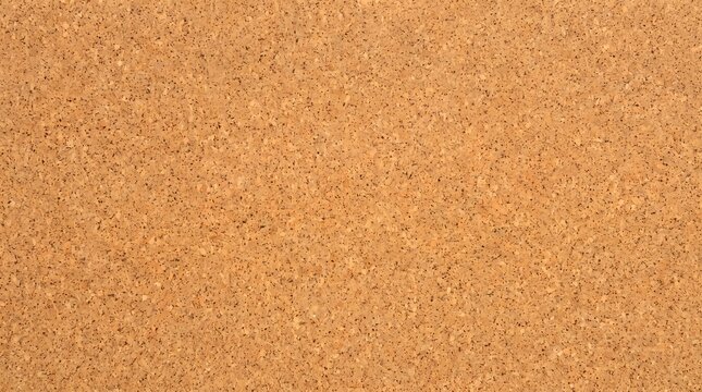 Natural cork texture background with grainy surface macro shot of organic material for creative design project bulletin board mockup and eco friendly wallpaper.