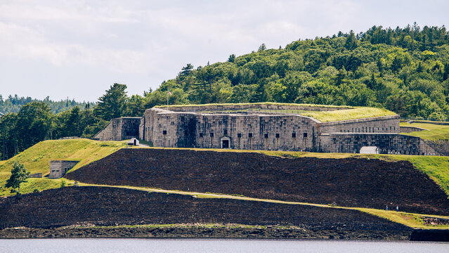 Fort Knox Along the Penobscot River Near Bucksport Maine
