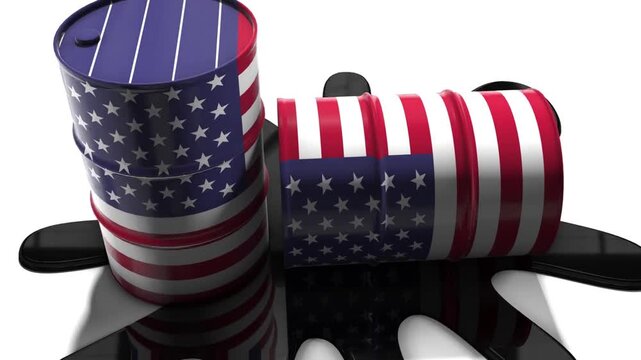 USA Crude Oil Production Natural Resources and Commodity Trade Market