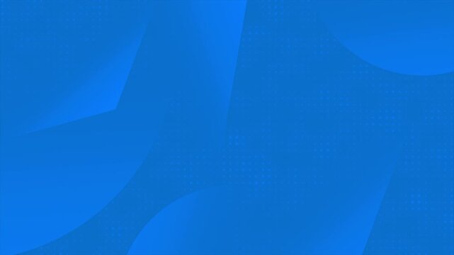 Royal blue color simple and clean moving abstract design loopable geometrical background for business purpose and presentation