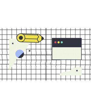 vector illustration of a puzzle