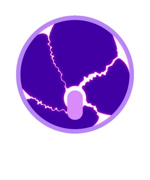 blue globe icon