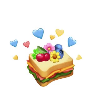 heart shaped candy