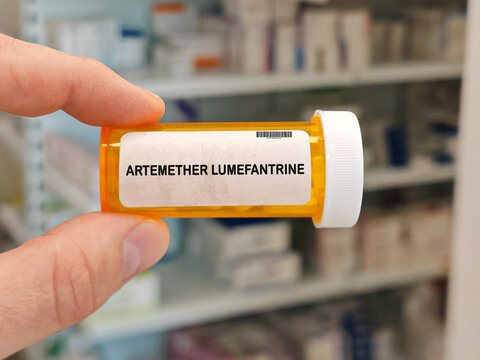 Box of ARTEMETHER LUMEFANTRINE artemisinin antimalarial for malaria