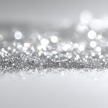 abstract background with gliter and bokeh