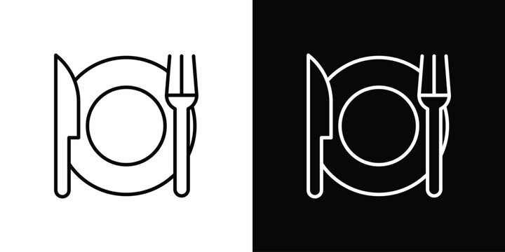 Food icon set for app