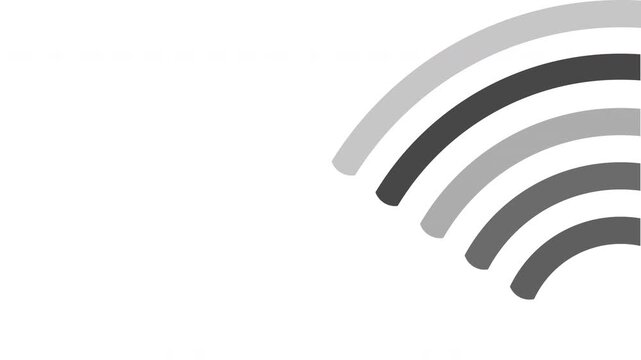 Multiple concentric gray curved lines radiating outward, perfect for backgrounds, branding, print materials, packaging design, digital artwork, and web graphics.