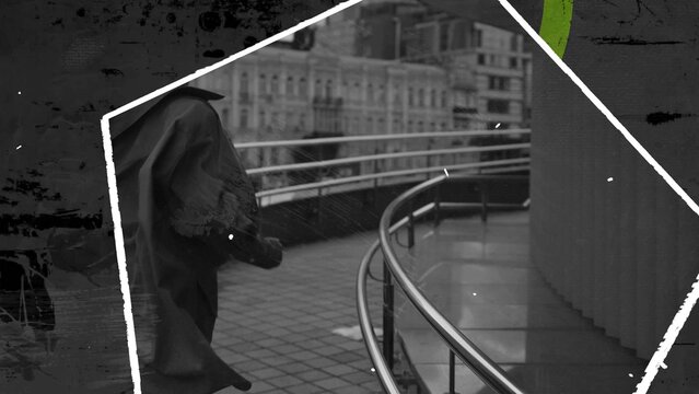 Grunge Punch Hole Transition 09
