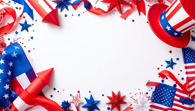 Patriotic USA Celebration Background