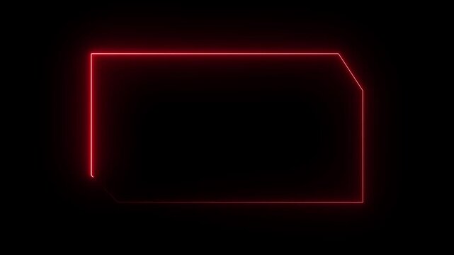 Hud Frame Digital Technology Sci-fi Frame Interface. HUD concept design of frame. Futuristic Artificial Intelligence engine in 4K Frame HUD element. HUD viewfinder.Futuristic viewfinder.Technology HUD