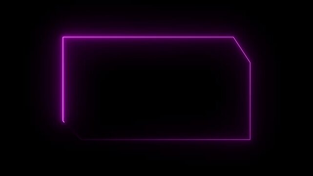 Hud Frame Digital Technology Sci-fi Frame Interface. HUD concept design of frame. Futuristic Artificial Intelligence engine in 4K Frame HUD element. HUD viewfinder.Futuristic viewfinder.Technology HUD