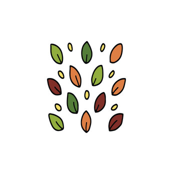 small leaves vector