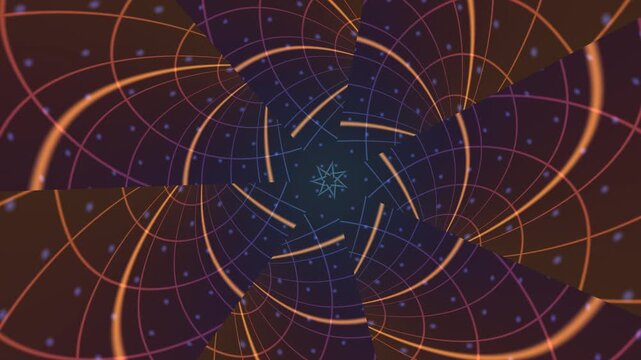 Seamless looping motion background for live visual scenes