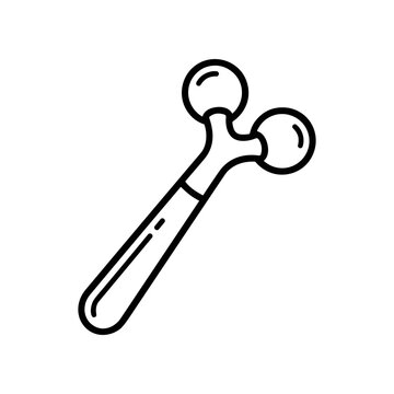 Face Roller Beauty Tool Device.