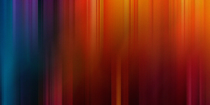 Abstract background featuring vibrant vertical streaks in gradient shades of deep blue purple orange and warm yellow light rays.