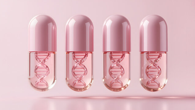 PDRN DNA capsules for regenerative skincare and cellular repair