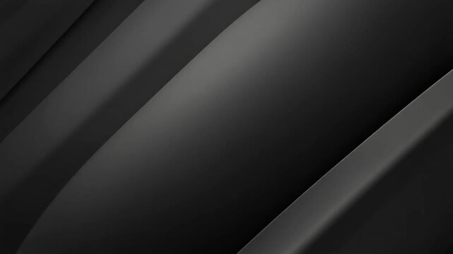 Abstract Black Metal Texture Background with Industrial Steel Pattern and Metallic Light on Dark Grey Silver Surface Wallpaper Design Illustration