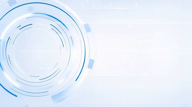Circle Abstract Background for Technology Concept and Presentation with Copy Space