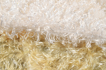 Beige fluffy material background © Валентин Дроздов