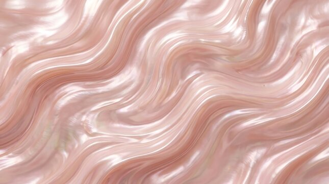 Pink mother of pearl texture with wavy pattern