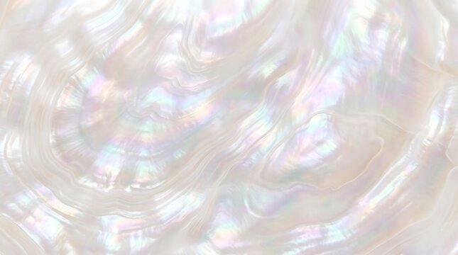 Milky white mother of pearl seamless texture background