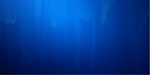 Obraz premium Abstract Blue Underwater Background with Sunlight Rays Deep Ocean Water Wave Texture and Glowing Marine Light Design