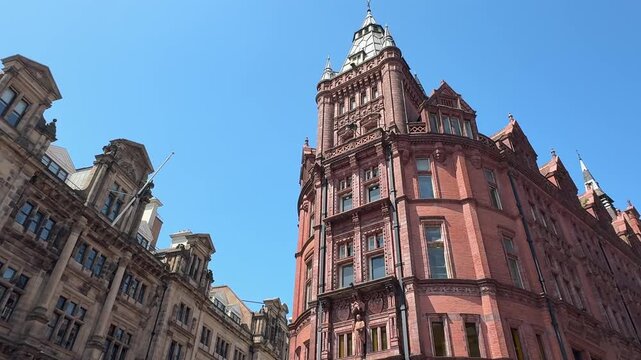 The Alchemist building between Queen Street and King Street, just off Old Market Square in Nottingham city centre, Nottinghamshire, East Midlands, England.