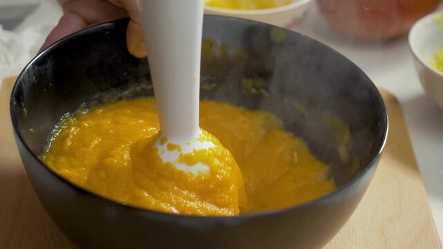 Pumpkin slow-baked for depth, then mashed into creamy texture. Sourced from pesticide-free field, it embodies organic goodness and becomes centerpiece of witch seasonal kitchen