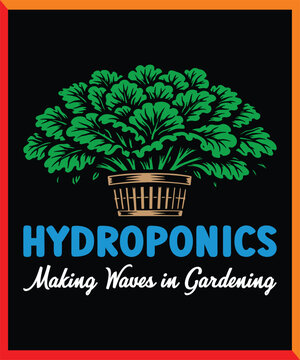 Hydroponics Farming Vector Set &ndash; Indoor Soilless Agriculture, Hydroponic Garden System, Plant Growth Icons Collection
