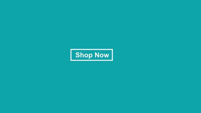 Mouse cursor pointer click on Shop now button. Mouse cursor click animation. Call to action button animated with Mouse pointer cursor click press animation.
