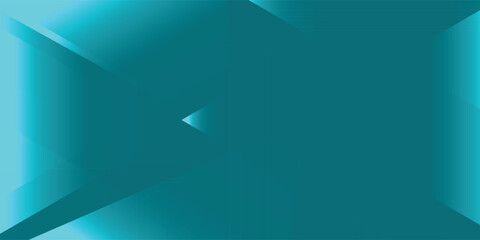 Obraz premium Abstract Cyan Geometric Arrow Technology Background