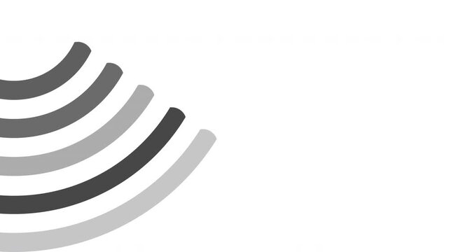 Multiple concentric gray curved lines radiating outward, perfect for backgrounds, branding, print materials, packaging design, digital artwork, and web graphics.
