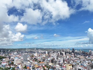 Fototapeta premium Modern Urban Landscape in Sihanoukville Cambodia