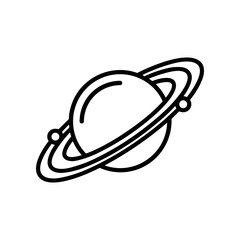 Saturn Planet with Ring System. © merdianingsihrennyul