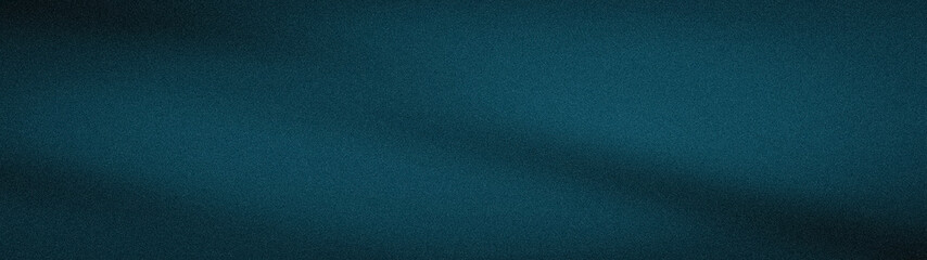 Fototapeta premium Dark teal textured background with subtle gradient and noise eff