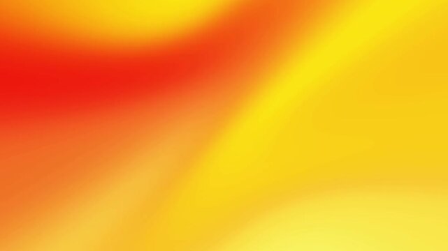 Abstract smooth red and yellow gradient loop background